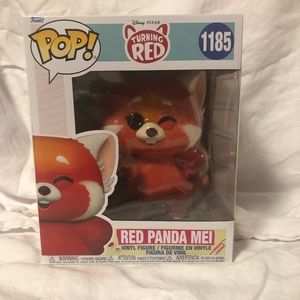 Big funko pop of the red panda from turning red